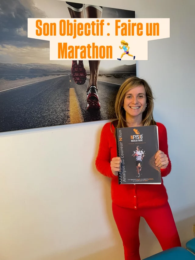 🏃‍♀️ Julie a un objectif : Faire un marathon. 

❓Que cherches-tu dans l’analyse ?

👟Connaître les chaussures adaptées à elle . 

🏋️‍♀️ Des recommandations pour améliorer sa foulée et éviter des blessures car elle veut prochainement se challenger sur un marathon. 

👍  Aperçu des recommandations : 

👉 Gagner en mobilité de hanche et chevilles ( objectivés durant les tests ).
👉 Améliorer le contrôle musculaire en freinage sur les muscles quadriceps. 
👉 Travail sur les stabilisateurs de hanche accentué sur le côté non préférentiel. 
👉 Chaussures conseillées : 
- Asics Superblast 2
- NB Élite V5 Femme 
- Brooks Hyperion 3 
 
😉 Let’s go 

@julie.mariotte @asicsrunning @chullanka_merignac @nfysio @newbalancerunning @brooksrunningfr